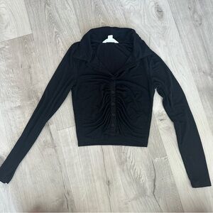 Glassons Cropped Button Down